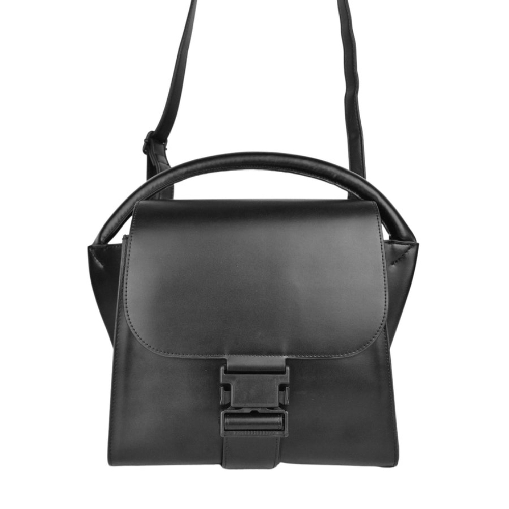 NWT Zucca large size buckle front handbag with strap